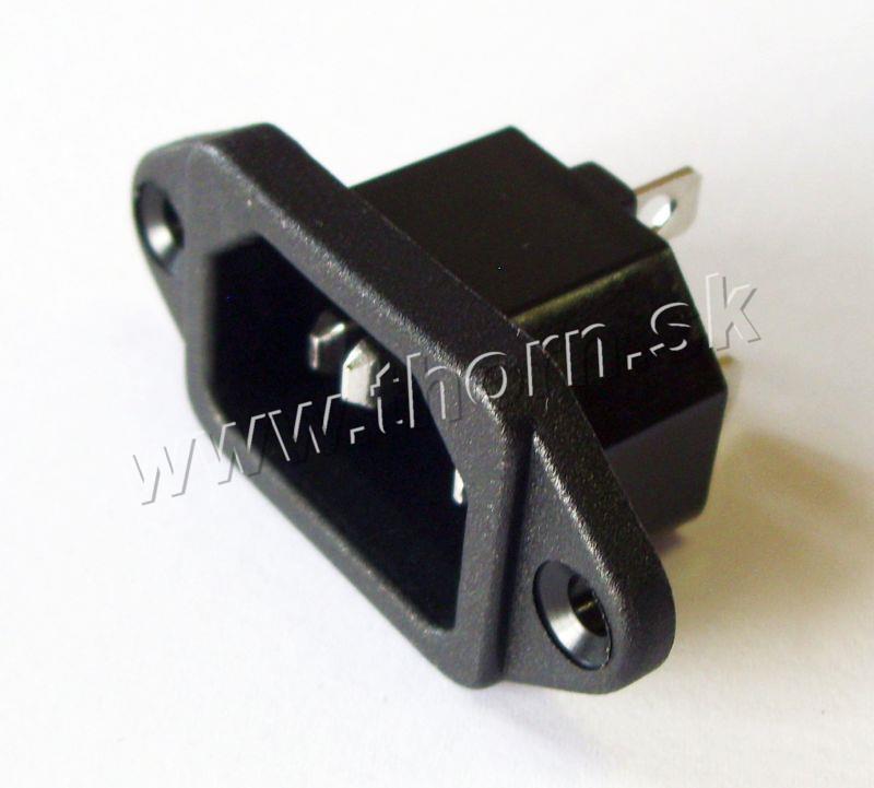 Napájacia zástrčka na panel 250V