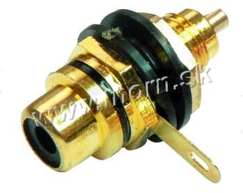 Cinch zdierka čierna panelová