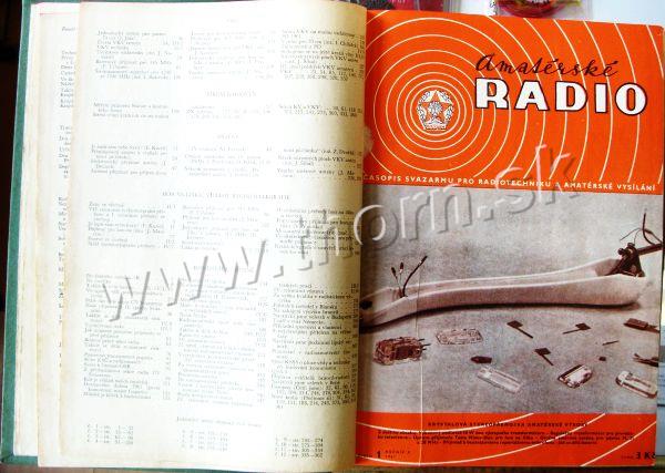 Amatérske rádio 1961 zväzok