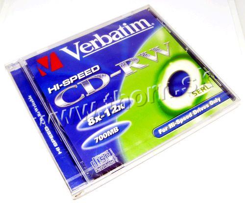 CD-RW Verbatim 700MB