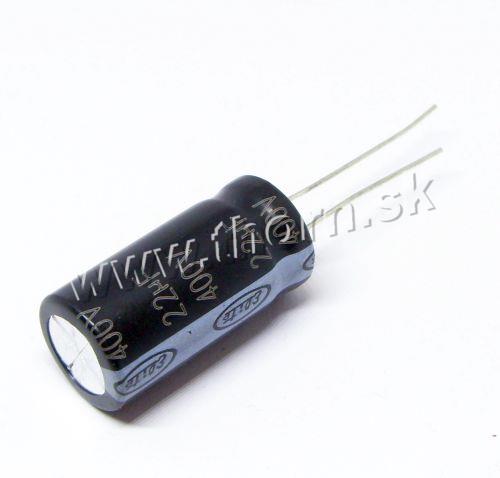 22uF/400V