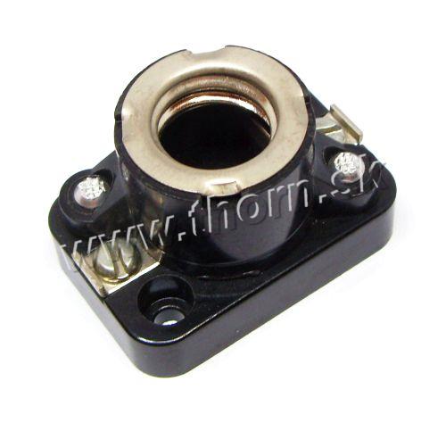 Objímka E 14 čierna