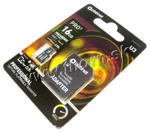 SDmicro karta CLASS10 16GB+redukcia