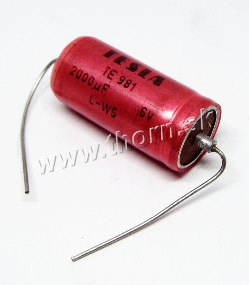 2000uF/6V TE 981