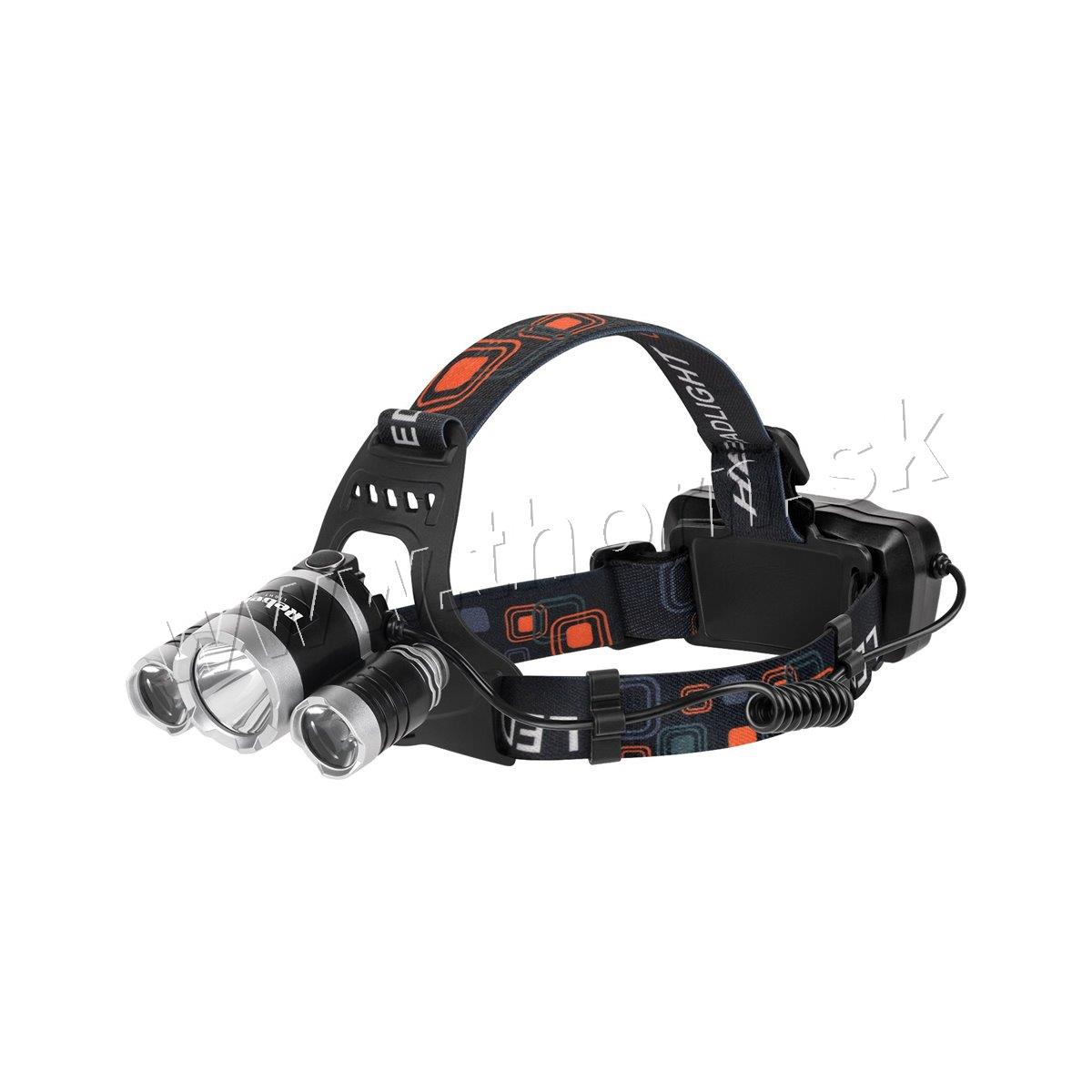 LED svetlo na čelo 10W+2x3W