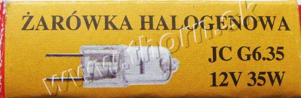 Halogénová žiarovka 12V/35W