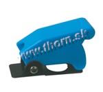 Ochranný kryt na páčkový prepínač- modrý