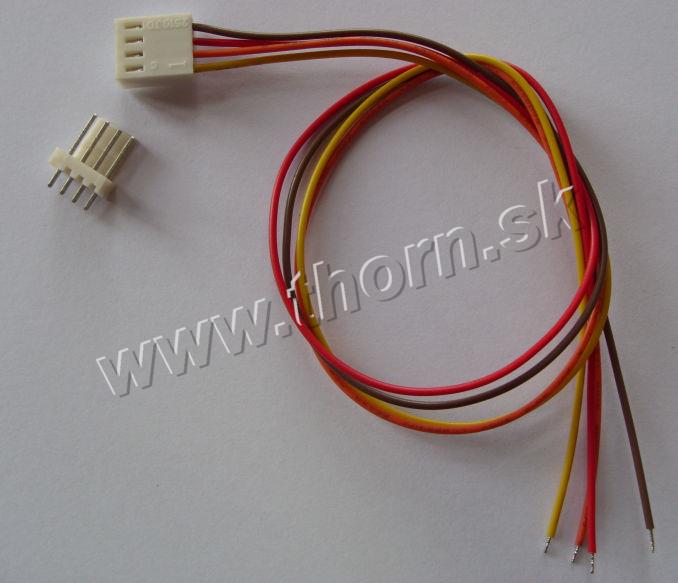 Konektor s káblikom 4pin