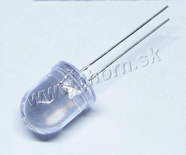 LED 10 biela číra 10000mcd