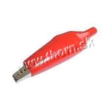 Krokosvorka veľká s bužírkou červená L=55mm