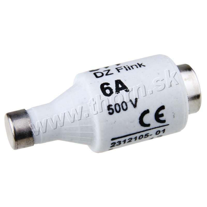 Vložka poistková F 6A