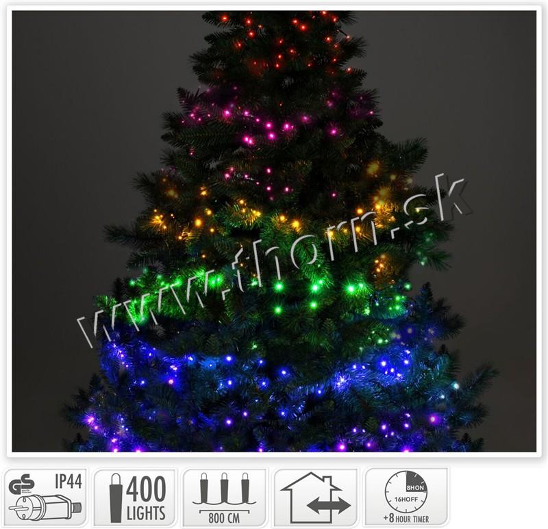 400 LED farebná MULTI