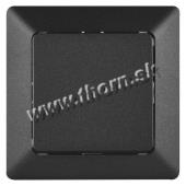 Prepínač striedavý č. 1,6 antracit