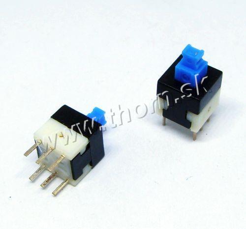 Minispínač aretovaný