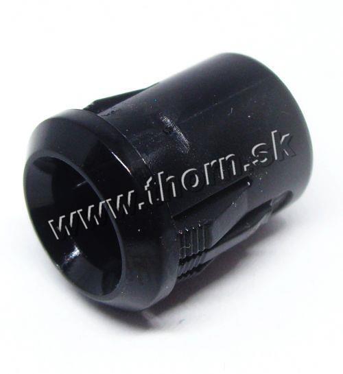 Clip 8mm plast čierny