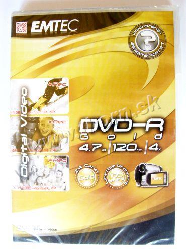 DVD-R 4,7GB Gold