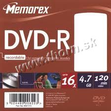 DVD-R Memorex 16x (10ks)