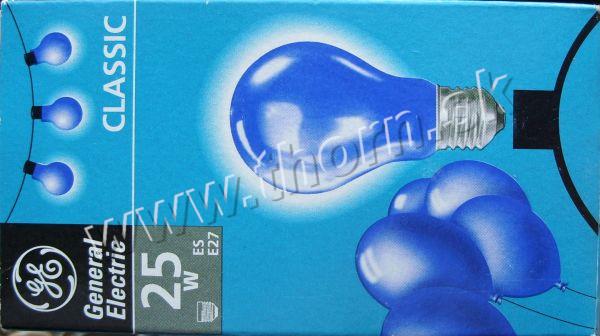 25W/230VAC modrá dekoračná