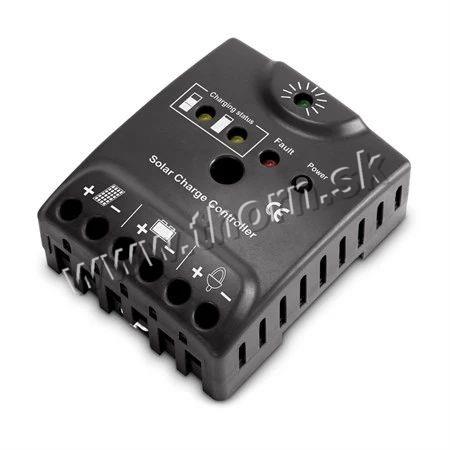 Solárny regulátor PWM GETI GSR010 12-24V/10A