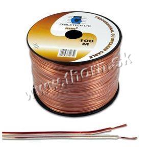 Dvojlinka repro 2x0,75mm2 CCA