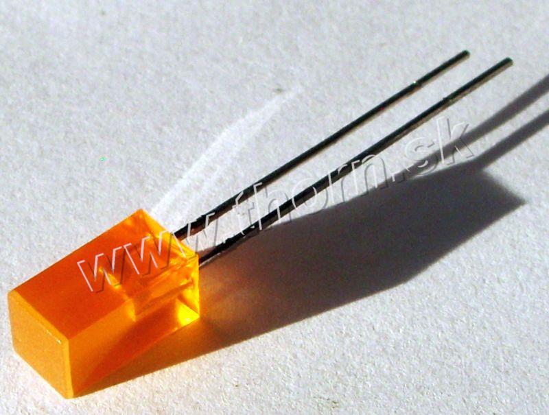 LED 5x5 oranžová L-1553 EDT