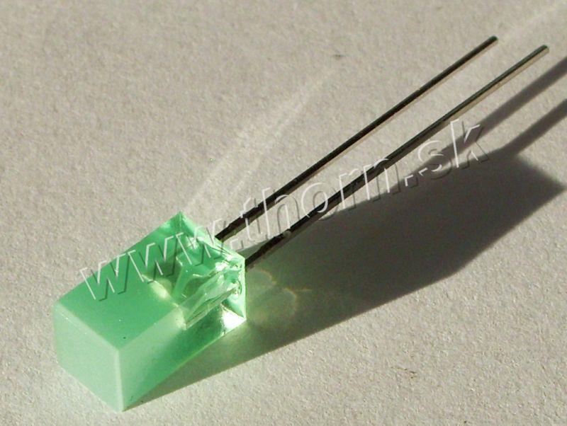 LED 5x5 zelená L-1553 GDT