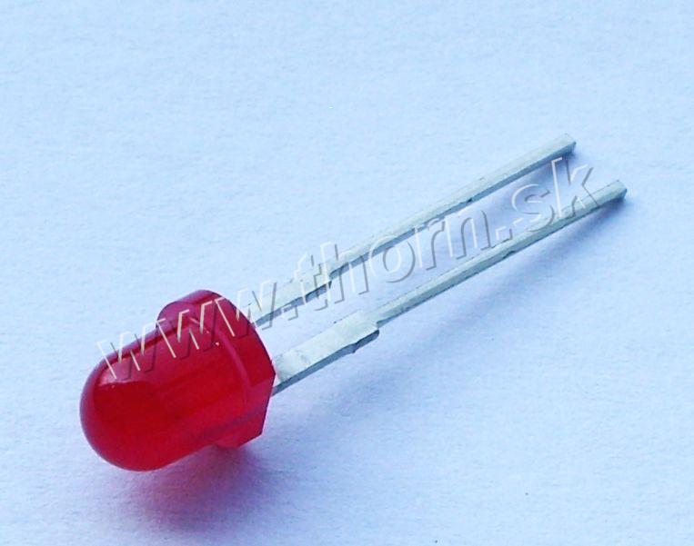 LED 4 červená difúzna