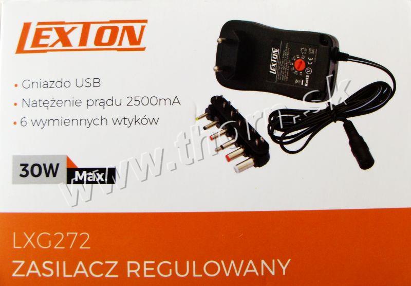Napájač univerzálny 3-12V/2500mA LXG 272