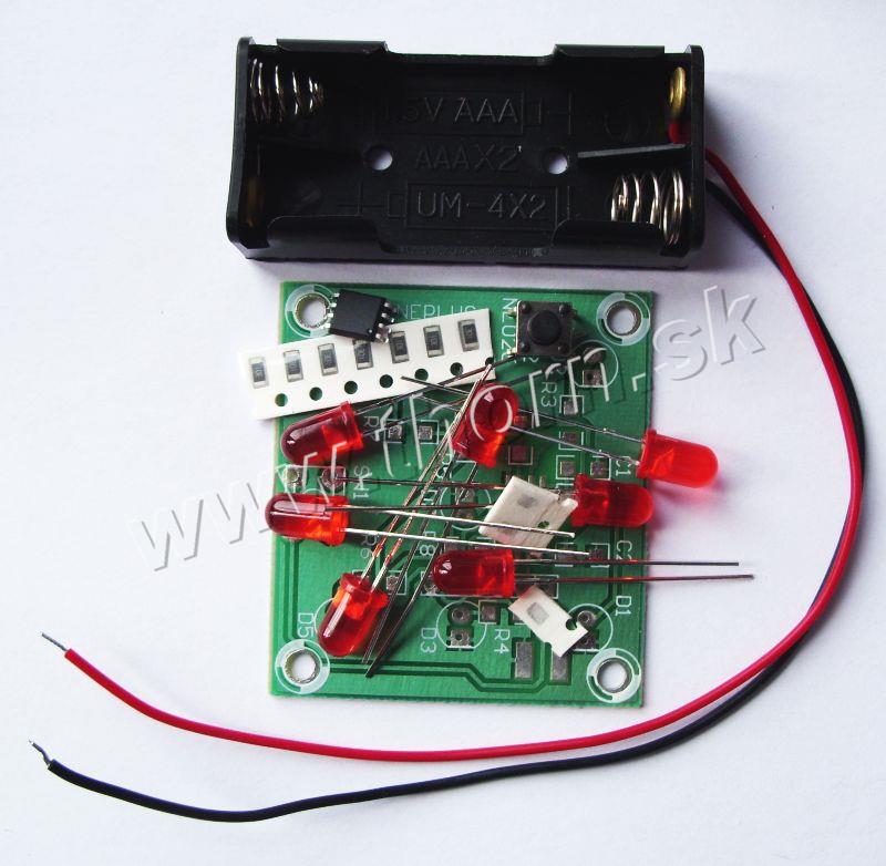 NE 026 SMD Elektronická kocka