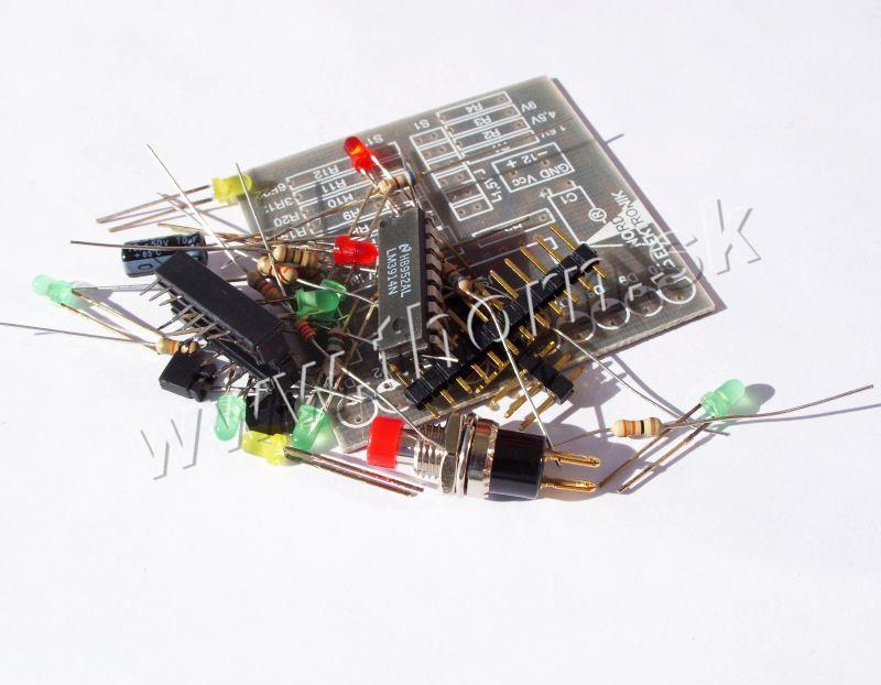 NE 123 Stavebnica tester batérií