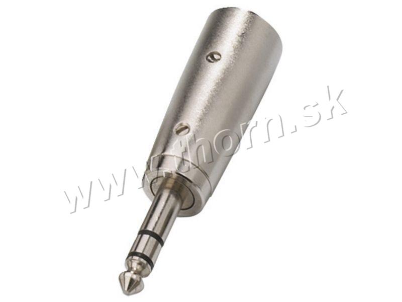 Jack 6,3 kolík stereo/XLR kolík
