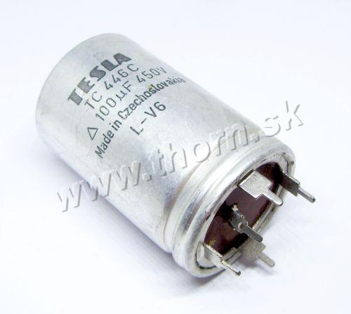 100uF/450V TC 446 c