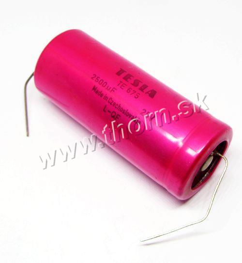 2500uF/25V TE 675