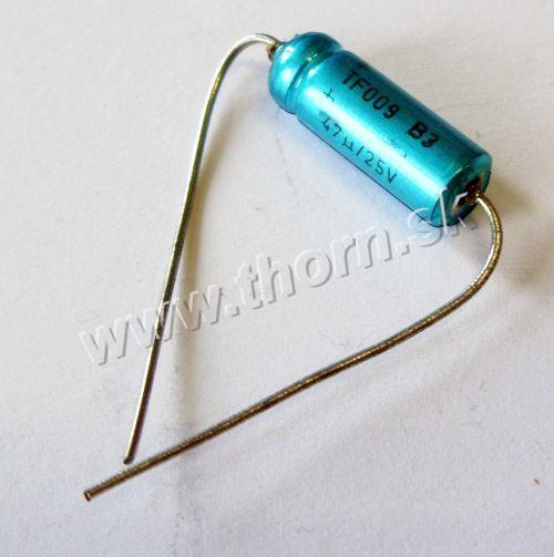 47uF/25V TF 009