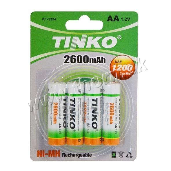 AA nabíjacia 2600mAh 4ks