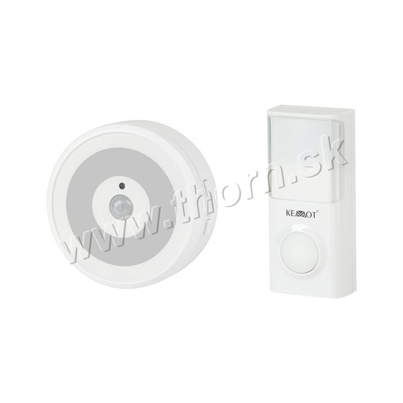 Bezdrôtový zvonček 58 melódií s nočným svetlom