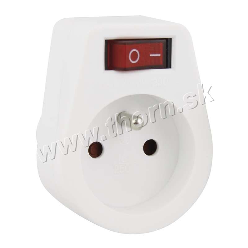 Zásuvka s vypínačom