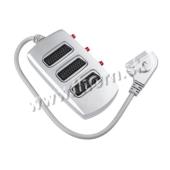 Redukcia SCART-3x SCART zásuv+prep.HQ