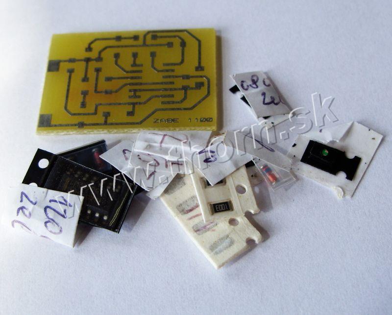 Indikátor stavu autobatérií SMD