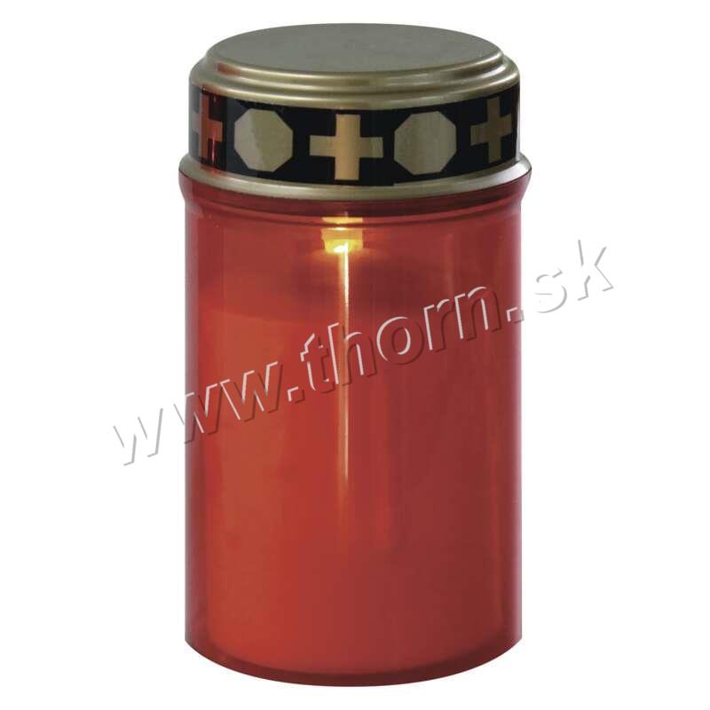 LED hrobová sviečka s časovačom