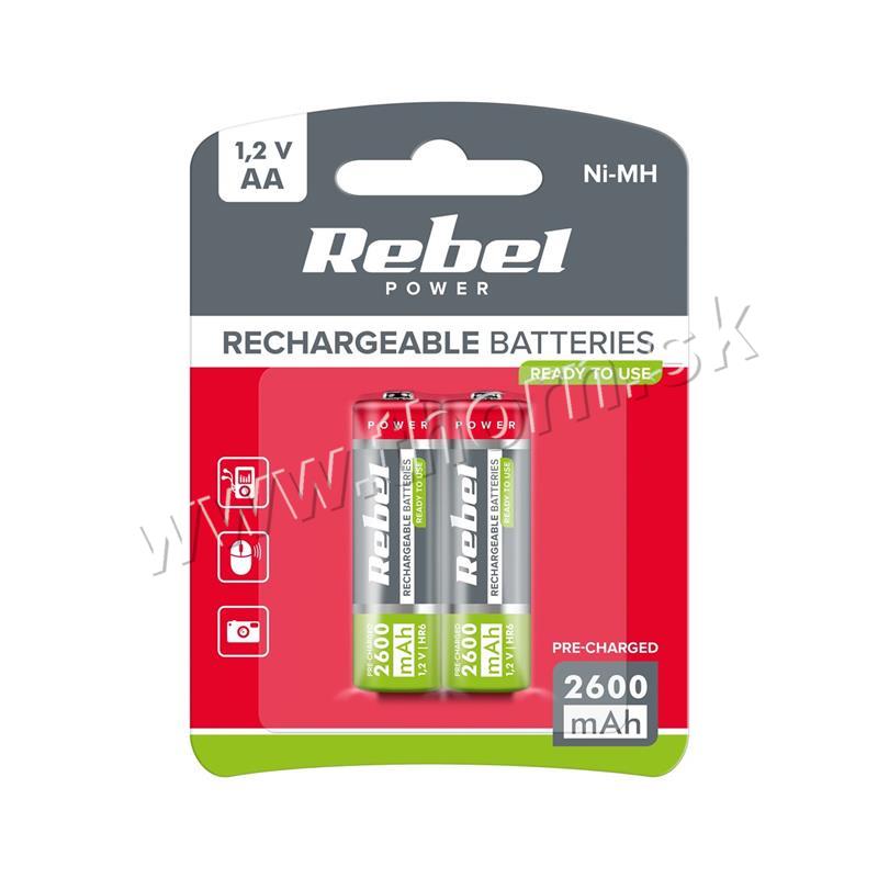 AA 2600mAh 2ks