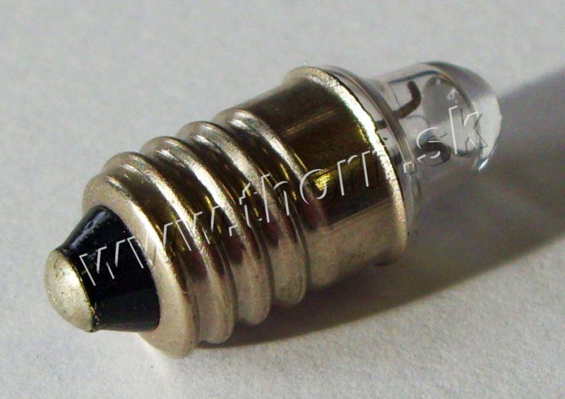 Žiarovka E10 2,2+šošovka