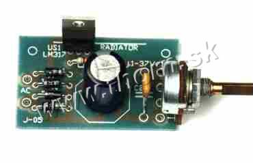 J-05 Regulovateľný zdroj 1,2-37V/1,5A
