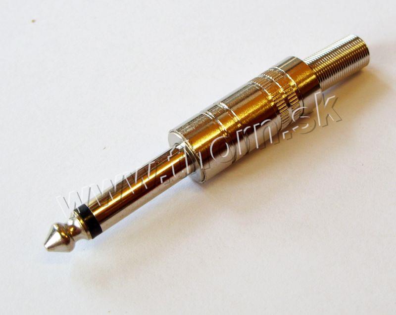 Jack 6,3 mono kovový