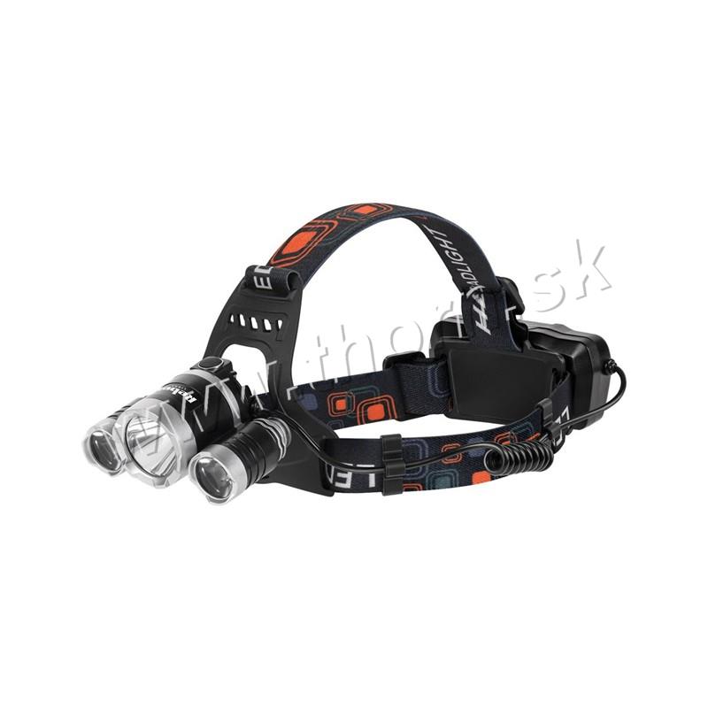 LED svetlo na čelo 10W+2x3W