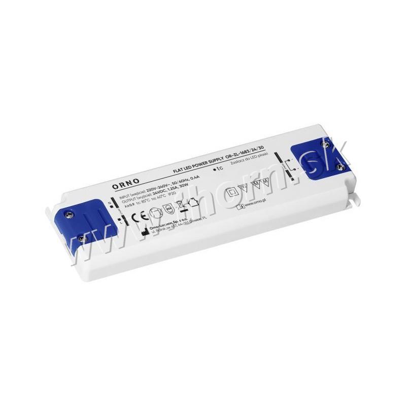 Napájací adaptér 24V/1,25A/30W OR-ZL-1683/24/30