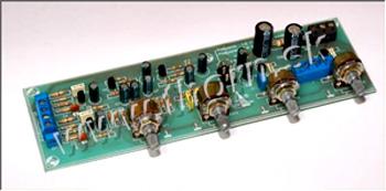 NE 025 Stavebnica predzosilňovač stereo s korekciou