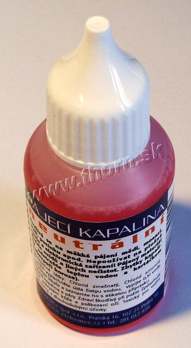 Spájkovacia kvapalina neutrálna (meď a mosadz)