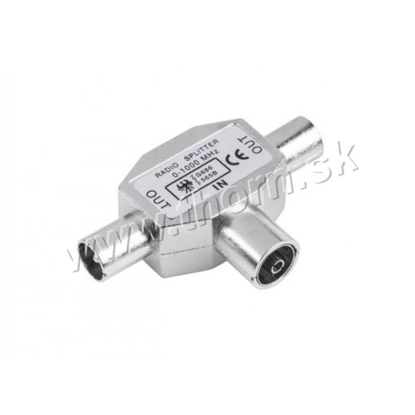 TV rozbočovač kovový