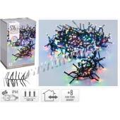 Reťaz svetelná 576 LED farebná